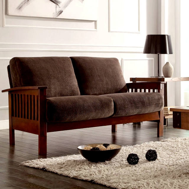 Mission Craftsman Morris Loveseat